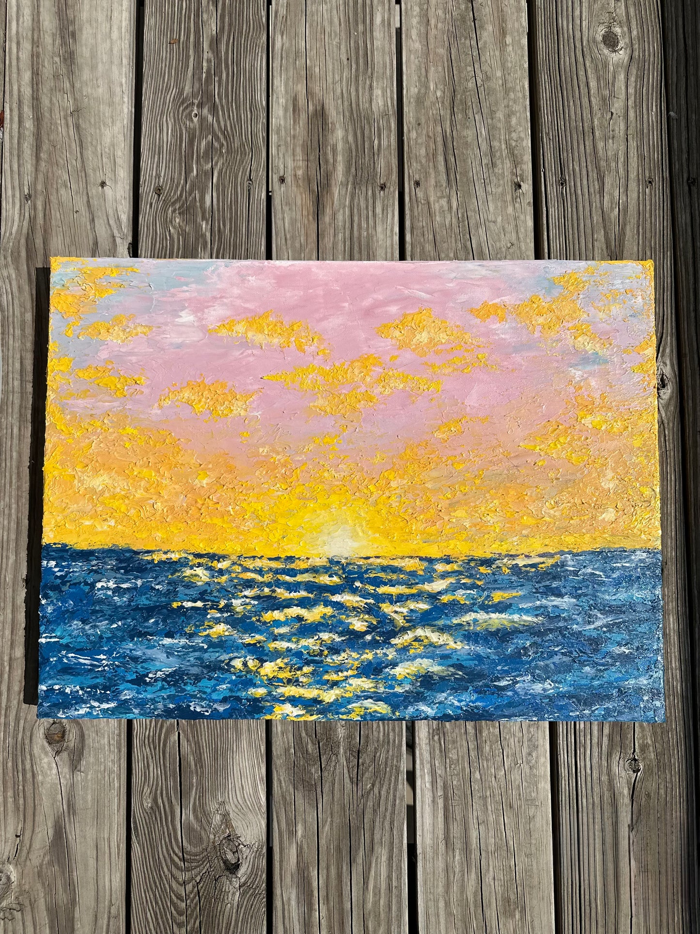 Textured Sunset