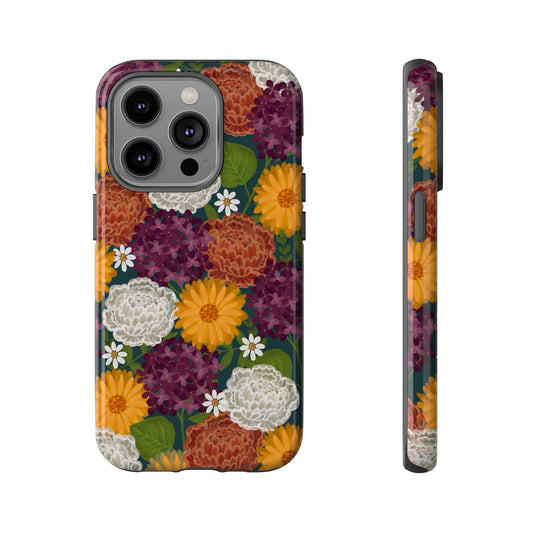 Autumn florals Iphone case - Glossy