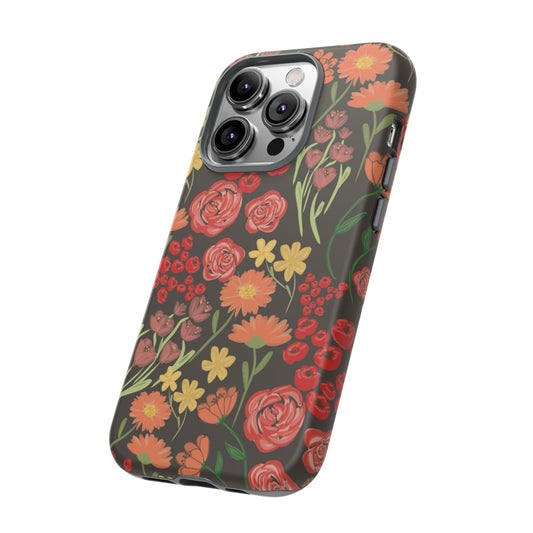 soft wildflowers Iphone case